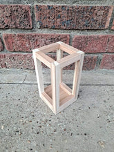 Load image into Gallery viewer, MINI SIMPLE WOODEN LANTERN