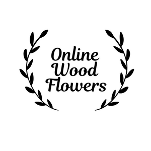 Online Wood Flowers Logo