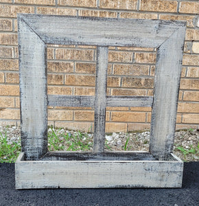 Reclaimed Window Planter Box
