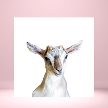 Load image into Gallery viewer, Goat #5 Wood Print- 12x12 Square