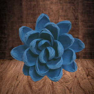 Ship Blue Wood Flower Dye