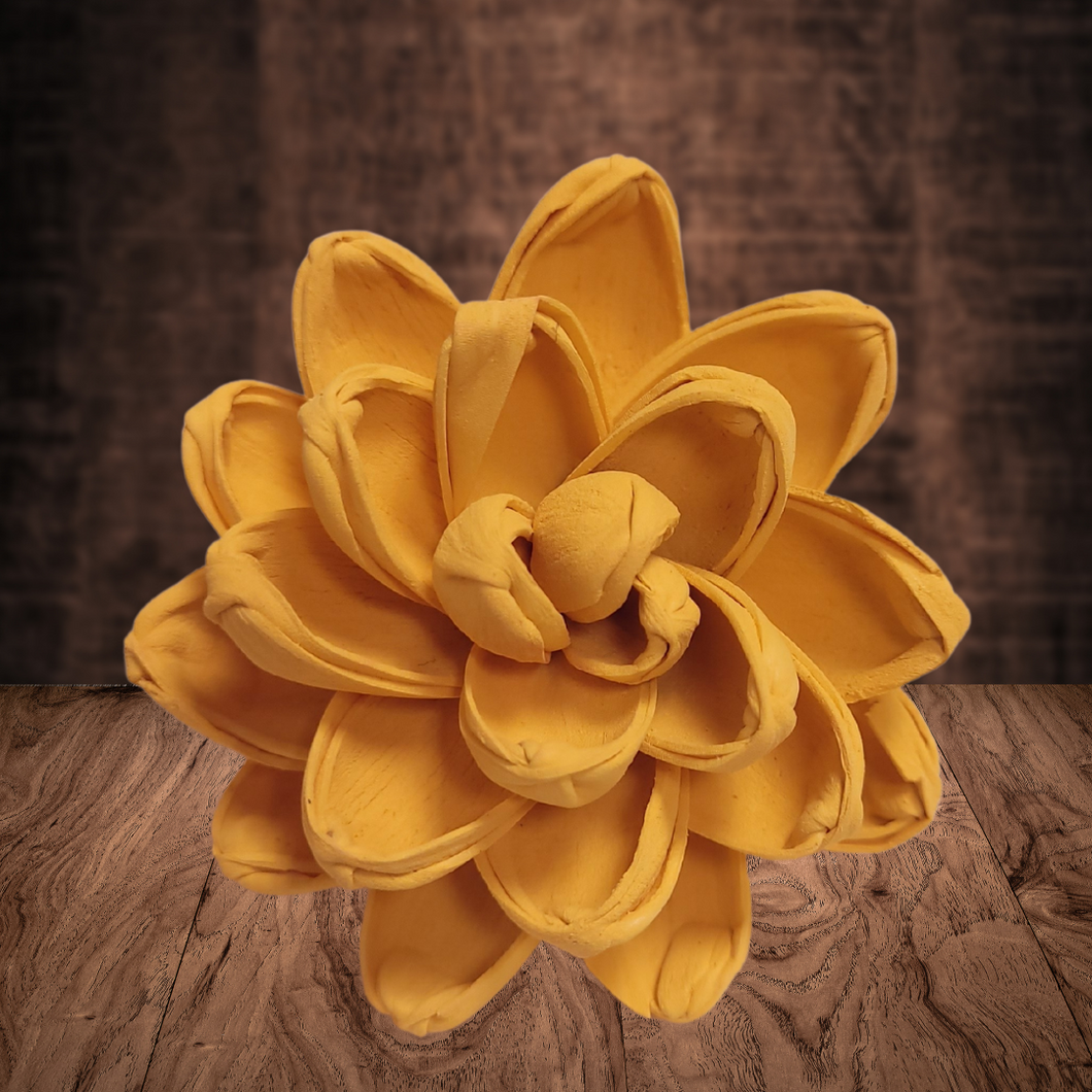 Golden Wood Flower Dye