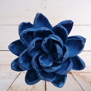 Blue Indulgence Wood Flower Dye