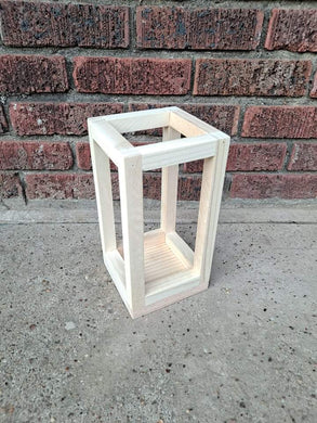 SIMPLE WOODEN LANTERN