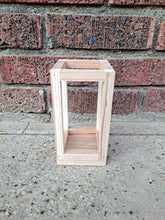 Load image into Gallery viewer, MINI SIMPLE WOODEN LANTERN